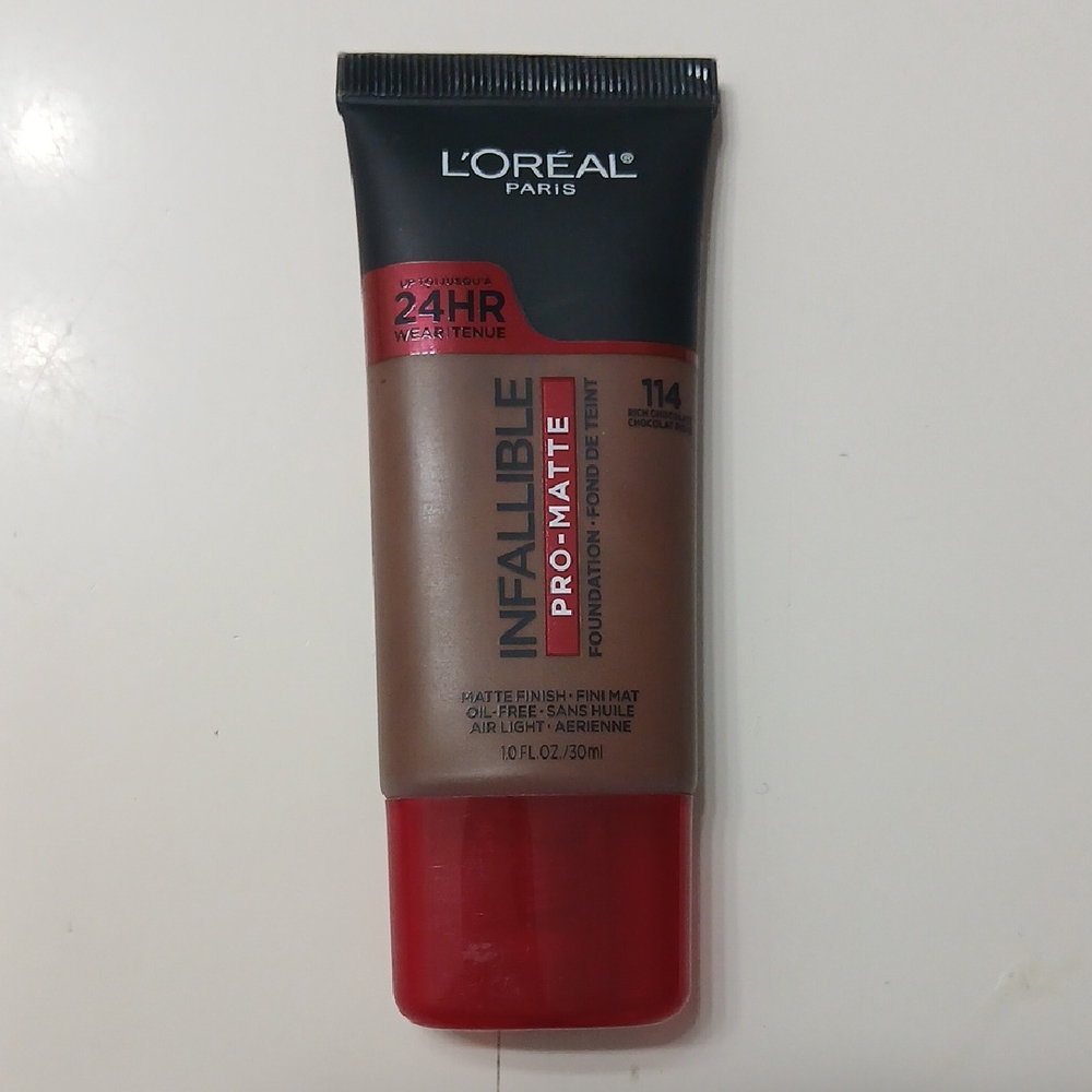 L'Oreal Infallible Pro-Matte Foundation - 114 Rich Chocolate